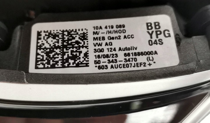VOLANT VW ID.3 10A419089