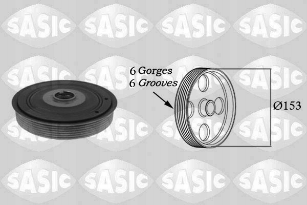 SASIC 2150012 RUEDA POLEA W.KORB.C1,C2,C3 1.4HDI 