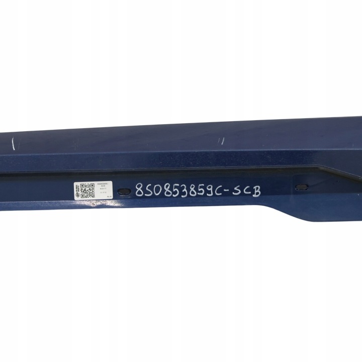 AUDI TT SEUIL GAUCHE MOULURE SEUIL SCUBA BLUE BLEU METALIK X5Q