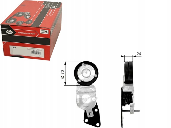 GAT/T38426/ZAPS GATES TENSOR CORREA SEAT SKODA VW 