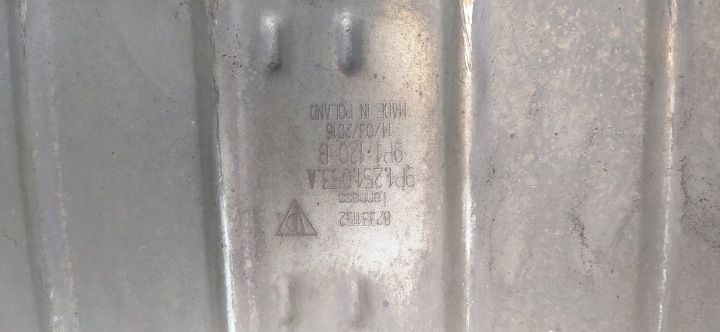 ÉCHAPPEMENT SILENCIEUX PORSCHE 991 GTS LIFT 9P1251053A