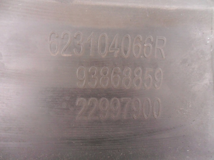 OPEL-CZESC VIVARO B II GRILLE CALANDRE PARE-CHOCS AVANT