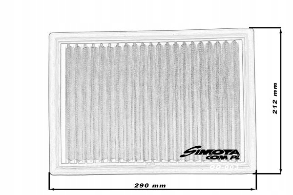 PIEZA INSERTADA SIMOTA OO003 290X205MM OPEL CORSA C MERIVA 