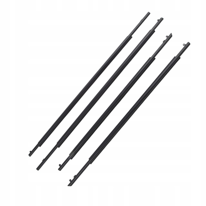 4 PCS DOOR BELT MOULDING WEATHERSTRIPS 75710?47021 OUTSIDE WINDOW SEAL BELT