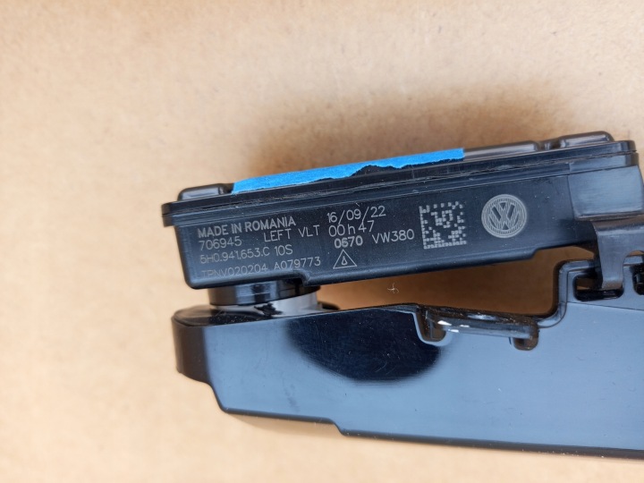 VW GOLF 8 VIII 2019- PHARES ANTIBROUILLARD LED FJD GAUCHE AVANT AVANT 5H0941653C