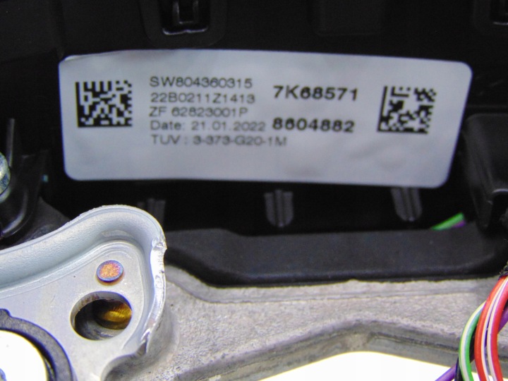 BMW 2 F44 G20 G21 VOLANT CUIR AVEC CHAUFFAGE 7857777 NOW ORIGINE 24KM