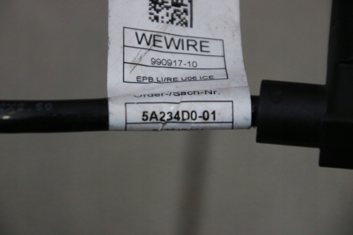 BMW U06 FIL ÉLECTRIQUE FREINS MANUEL STATIONNEMENT 5A234D0