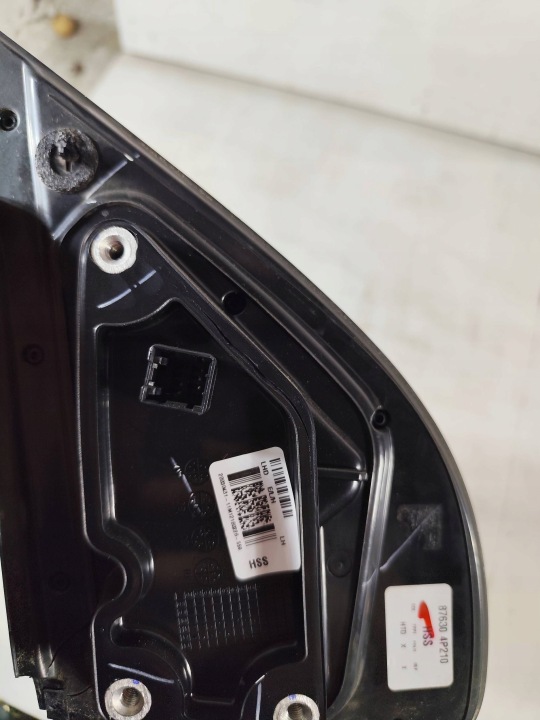 HYUNDAI I20 I LIFT 11- GAUCHE RÉTROVISEUR EXTÉRIEUR ORIGINAL EUROPE 5 GOUPILLE WLKP