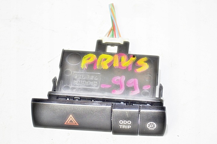 TOYOTA PRIUS COMMUTATEUR COMMUTATEUR PANNEAU FEUX D'URGENCE 758706