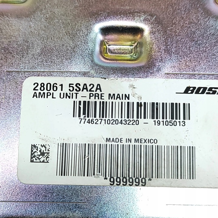 AMPLIFICATEUR DE SON BOSE NISSAN LEAF II 2 280615SA2A