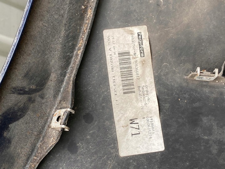 BMW SÉRIE 1 E82 E88 PARE-CHOCS AVANT 51117166791