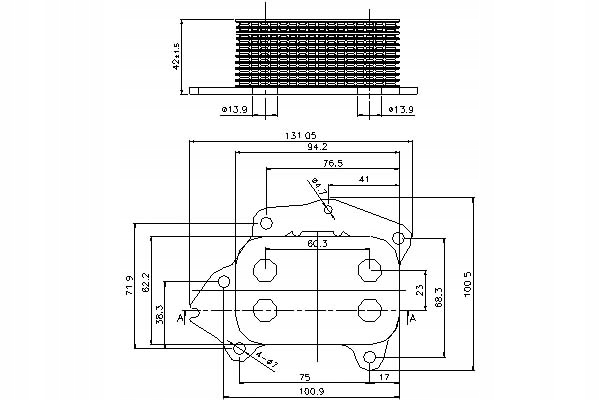 RADIATEUR HUILES PEUG.207/CITR.C4 02-