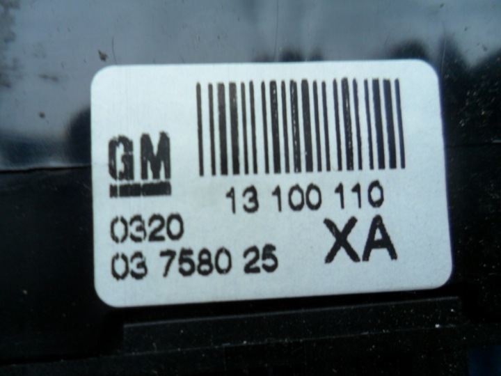 OPEL-CZESCI ZAFIRA B PANNEAU AWARYJNY CHAUFFAGE SIÈGES