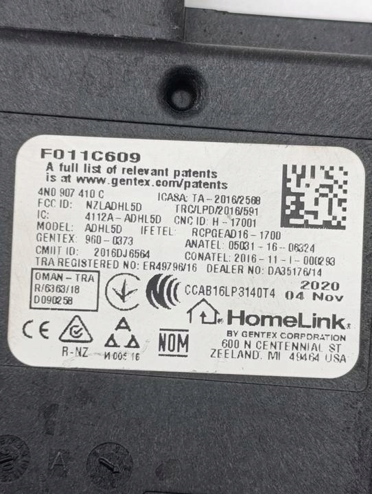 CONTRÔLEUR SYSTÈMES OUVERTURE PORTES GARAZOWYCH 4N0907410 AUDI Q8 2021