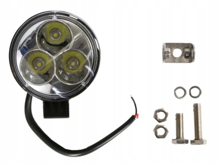 PROJECTEUR PHARE TRAVAILLÉ 3LED 9W 720LM