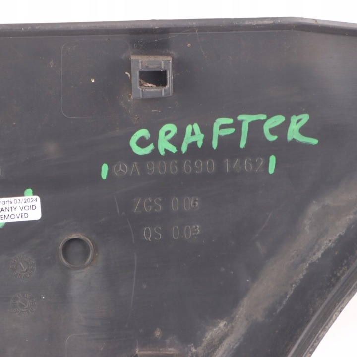 MERCEDES SPRINTER W906 MOULURE GARDE-BOUE EXTÉRIEUR DROIT ARRIÈRE A9066903562
