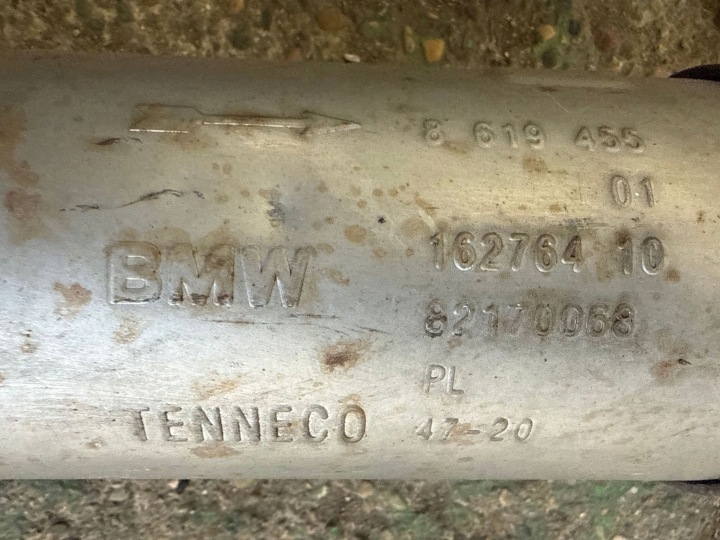 SILENCIEUX BMW X1 (F48) 8619483 2.0L GASOLINE 170KW 2020