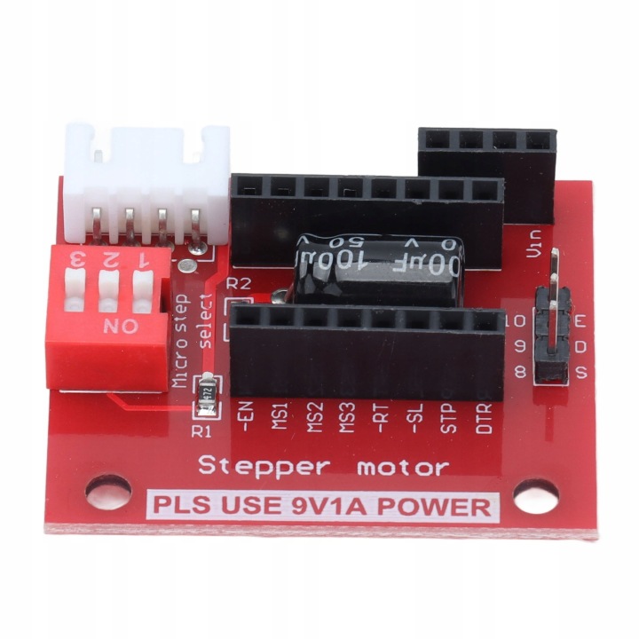 PLAQUE STEROWNICZA CONTRÔLEUR MOTEUR KROKOWEGO VERS A4988 DRV8825 DANS DRUKARKACH 3D