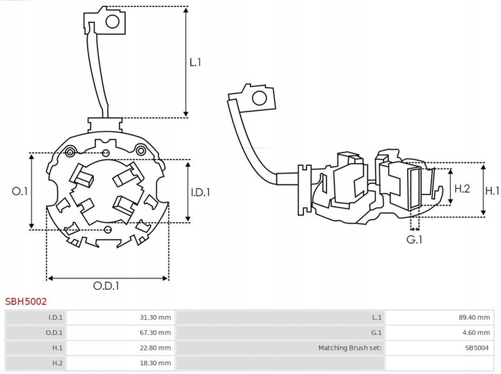 AUTOSTARTER SZCZOTKOTRZ. ARRANCADOR 