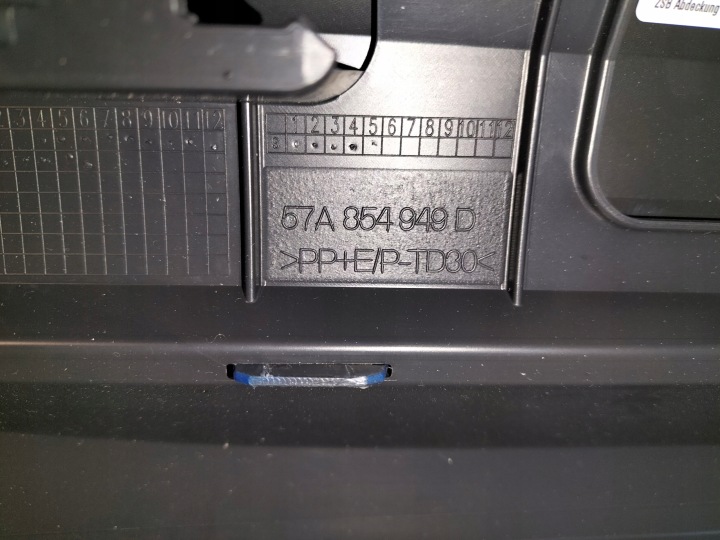 MOULURE REVÊTEMENT PORTES ARRIÈRE GAUCHE SKODA KAROQ LIFT 21- SPORTLINE