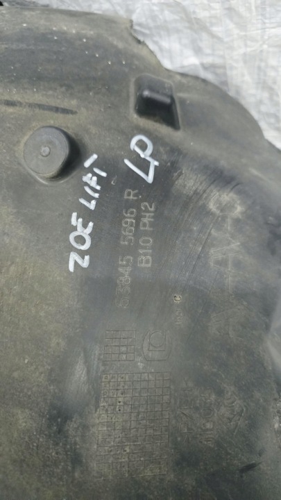 PASSAGE DE ROUE AVANT GAUCHE RENAULT ZOE LIFT 638455696R 638430739R