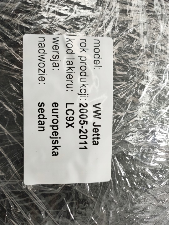 VOLKSWAGEN GOLF V JETTA BOÎTE À GANTS PASSAGER 1K1857289L 1K1857097AF