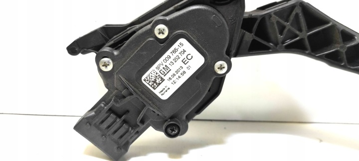 PÉDALE GAZ 13252704 EC OPEL ASTRA J Z177