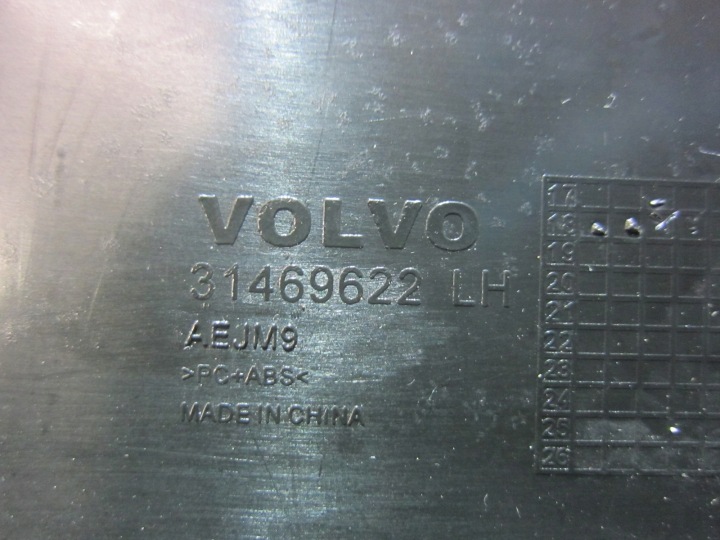 VOLVO XC60 II XC 60 STORE BOÎTE À GANTS CUPHOLDER TUNNELS CENTRAL 31469622
