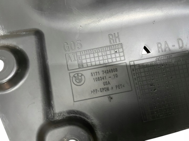 PASSAGE DE ROUE AVANT DROIT COMPLET BMW X5 G05 LCI MODULE