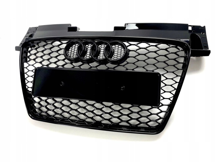 AUDI TT TTS TTRS 8J 2006-2014 S-LINE GRILLE CALANDRE NOIR BRILLANT