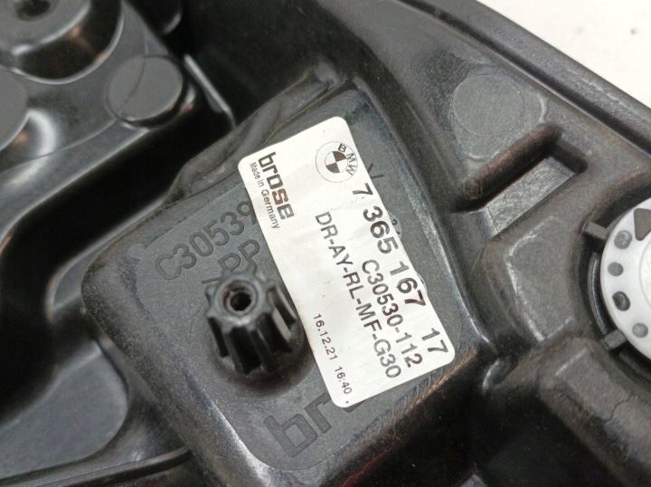 MÉCANISME VITRES GAUCHE ARRIÈRE 7455083 736516717 BMW SÉRIE 5 (2017-2024) G30