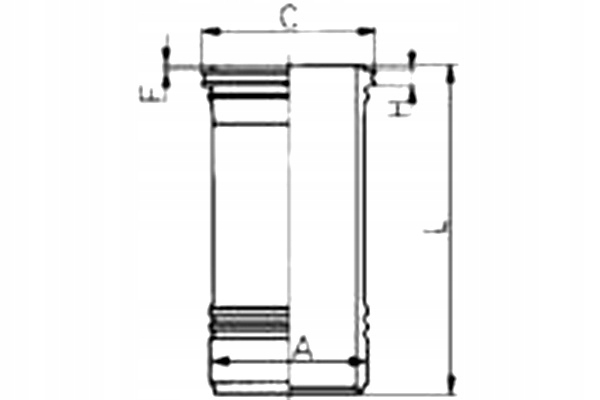 KOLBENSCHMIDT BLOQUE SILENCIOSO CILINDRO 