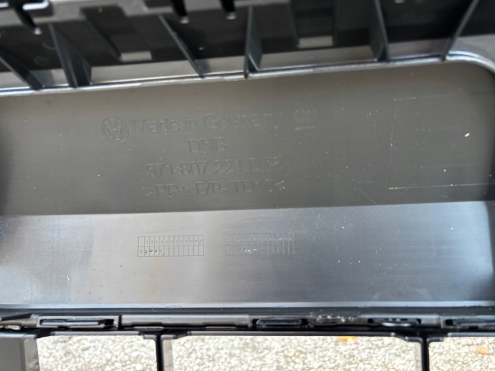VW TIGUAN III PARE-CHOCS AVANT AVANT COMPLET NEUF ORIGINAL 571807221DF
