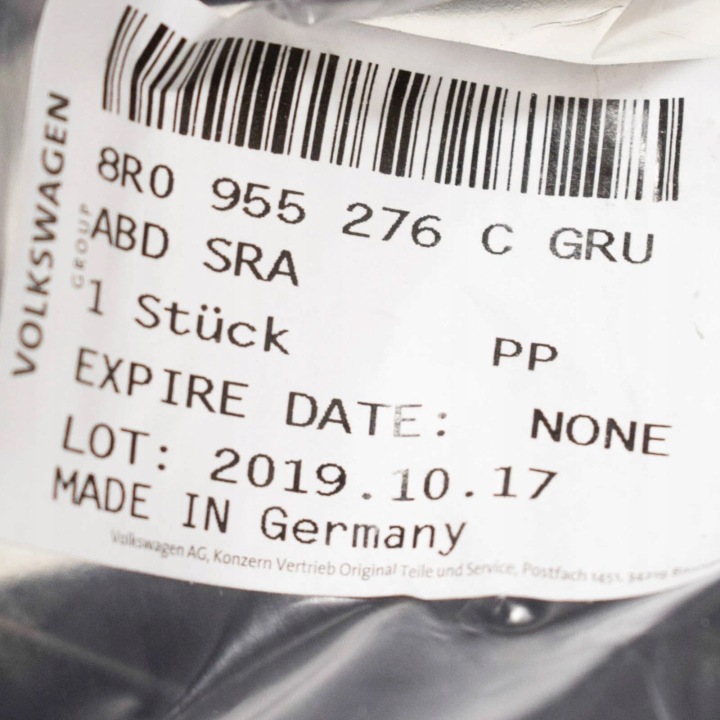 AUDI Q5 8R BOUCHON DROIT PHARES 8R0955276CGRU