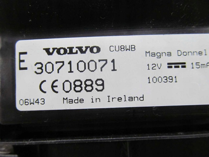 VOLVO C30 S40 V50 C70 06-13 COMPTEUR TABLEAU DE BORD UK 30710071 30786342