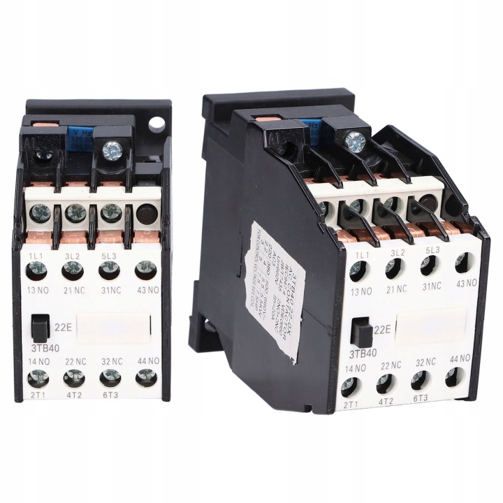 CONTACTEUR AC 220V 9A 2NC 2NO BARRE DIN VERS RÉSEAUX ÉLECTRIQUES