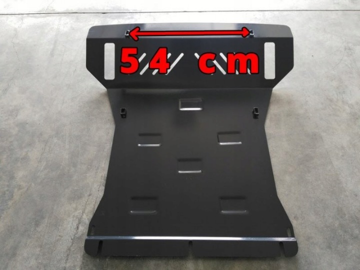 ACIER PROTECTION SOUS MOTEUR MITSUBISHI PAJERO 4 (V80, V90) (2007-2021)