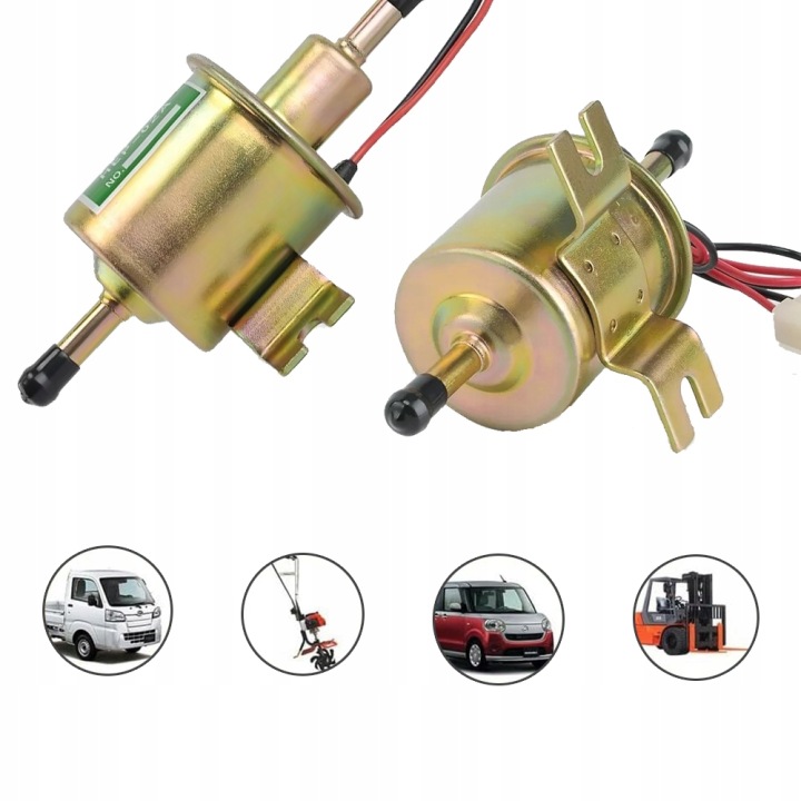 2PCS UNIVERSELLE ÉLECTRIQUE POMPE CARBURANT 12 V HEP-02A