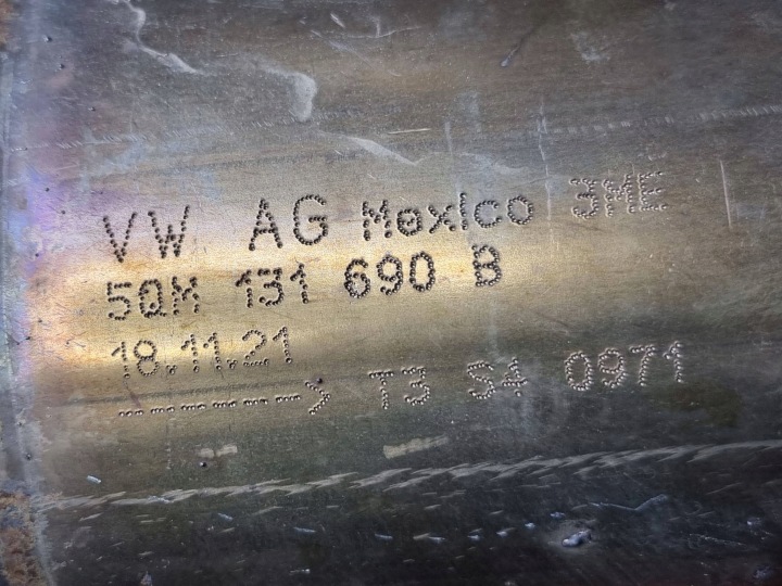 2022 VOLKSWAGEN TIGUAN ALLSPACE KATALIZATOR/DPF 5QM131690B