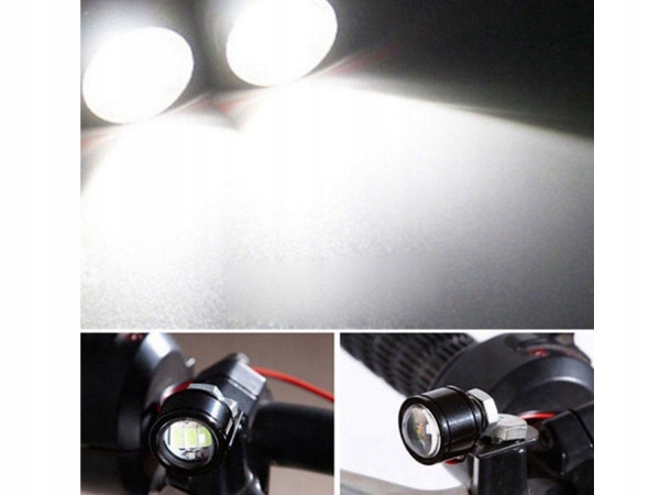 2 CV FEUX LED ANTIBUÉE MOTOCYCLETTE MOTEUR QUAD
