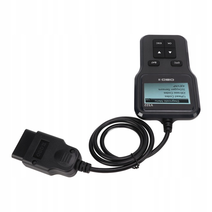 V322 ODB2 AUTOMATIQUE SKANER DIAGNOSTIC WYKRYWACZ USTEREK MV