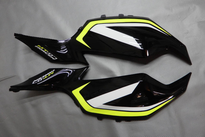 PARE-SOLEIL VITRE I REVÊTEMENT SIÈGES VERS YAMAHA MT07 MT-07 RM04 2014-2017