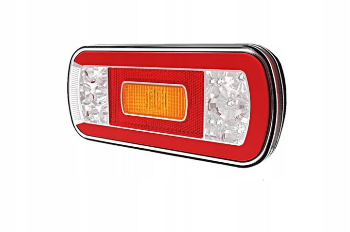 LANTERNE ARRIÈRE LED 220X100MM CÂBLE 1M, L=P 9908105