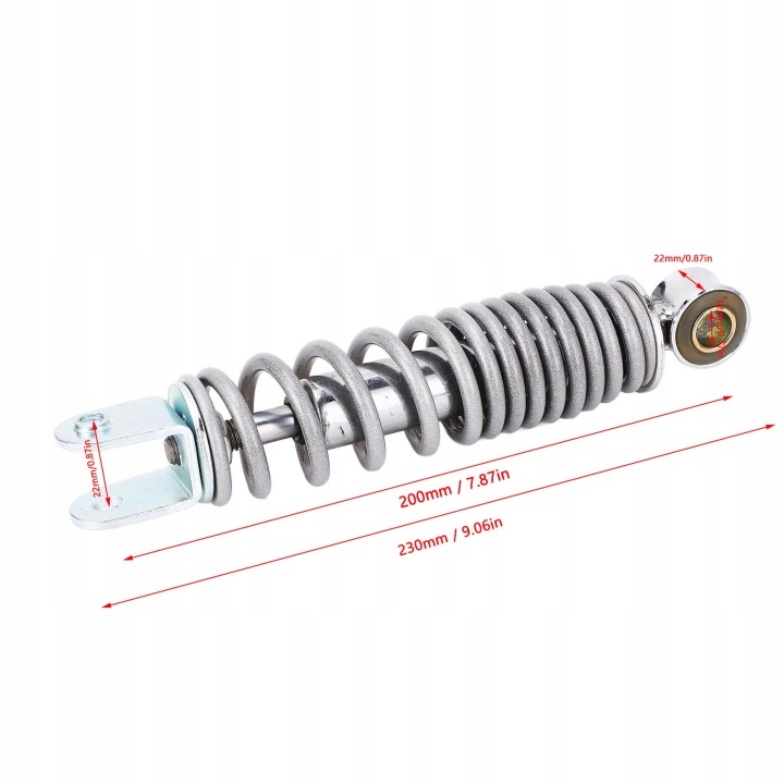 2PCS 200 MM ARRIÈRE AMORTYZATORZE ZAWIESINA GADSZA JAZDA YIQI VH
