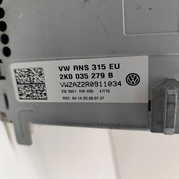 VOLKSWAGEN AMAROK 2016 PANNEAU AUTORADIO CD/DVD/GPS