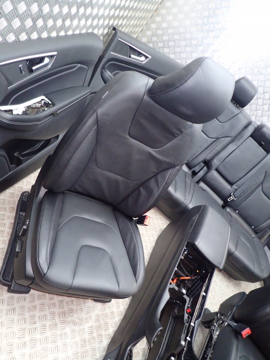 FORD EDGE SIÈGES GARNITURE CARDAN BANQUETTE ARRIÈRE TUNNEL CUIR ÉLECTRIQUE MÉMOIRE N25
