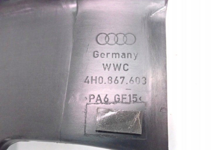 CHÂSSIS JOINT D'ÉTANCHÉITÉ VITRES GAUCHE 4H0867603 AUDI S8 A8 D4