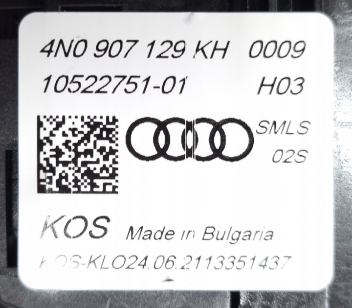 MANETTES BANDE AUDI 4N0907129KH