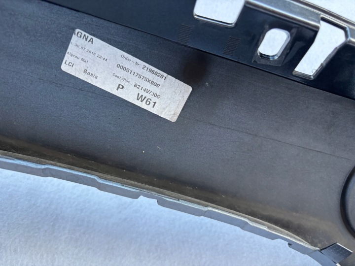 PARE-CHOCS AVANT BMW F20 F21 51117371735 382000001 10833610