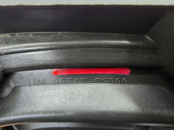 GRILLE CALANDRE PARE-CHOCS AVANT VERS KIA SORENTO 3 III 14-17 DROITE AVANT